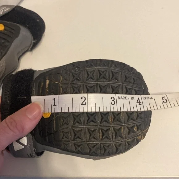 Ruffwear Grip Trex Dog Boots All-Terrain Paw Wear in Obsidian Black 3.25” Front - Picture 6 of 6